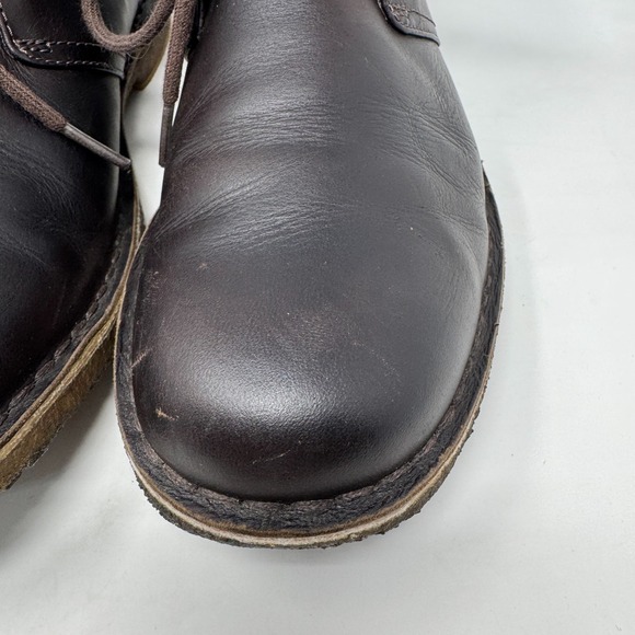 UGG Australia Leighton Chukka‎ Desert Leather Boots Black 3275 Men\'s Size 8.5 main image 7